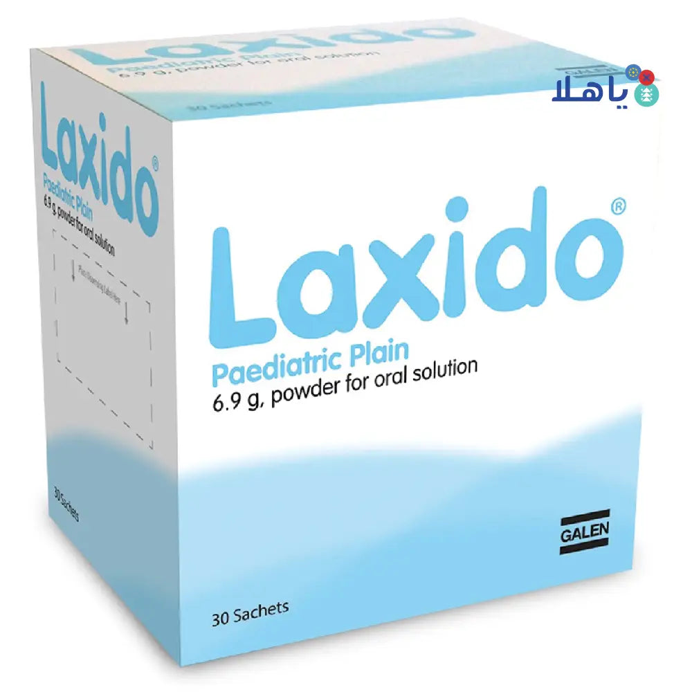 LAXIDO PAEDIATRIC PLAIN 30SCH