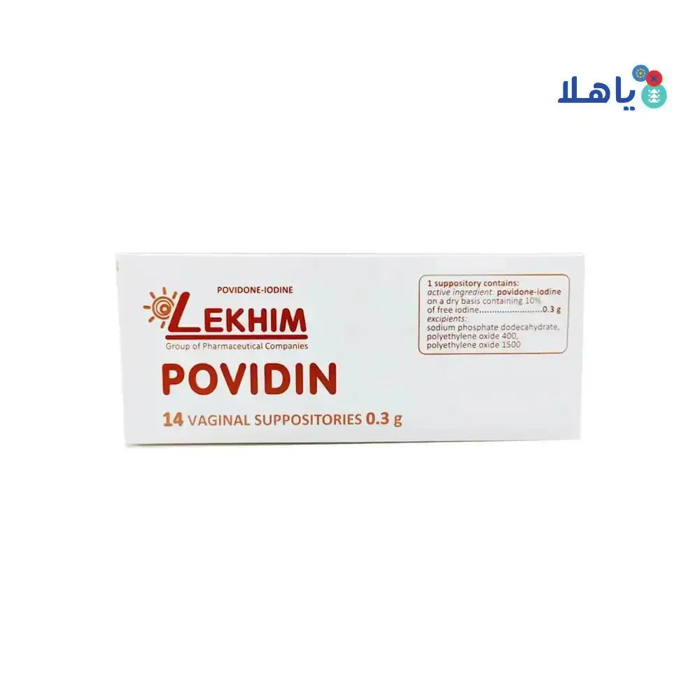 JOINT STOCK COMPANY - Lekhim Povidin - Iodine 14 Suppositoris - Pharmazone - 