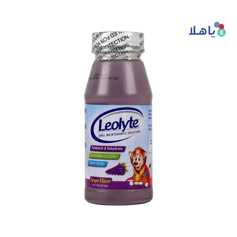 LEOLYTE SOLN 237ML-GRAPE