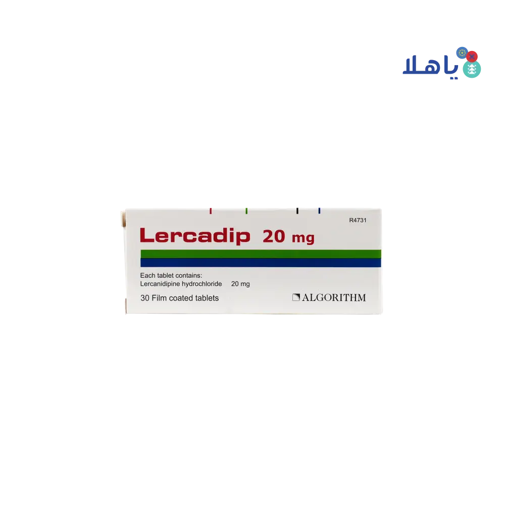 LERCADIP 20 MG 30 TAB