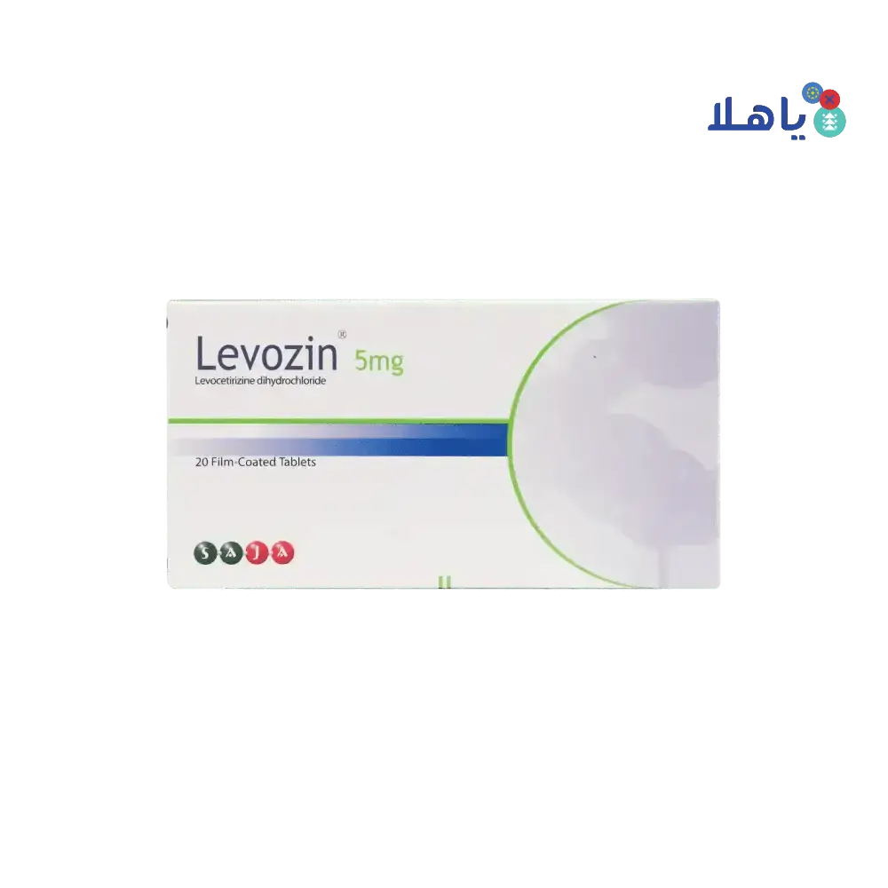 SAJA - Levozin 5mg 20 Tablets - Pharmazone - 