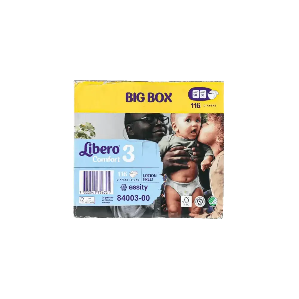 libero - Libero Comfort No.3 (5 - 9Kg) Box 116Pcs - Pharmazone - 