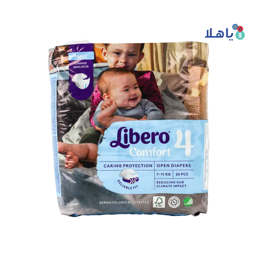 Libero Comfort No.4 (7-11Kg) 26Pcs