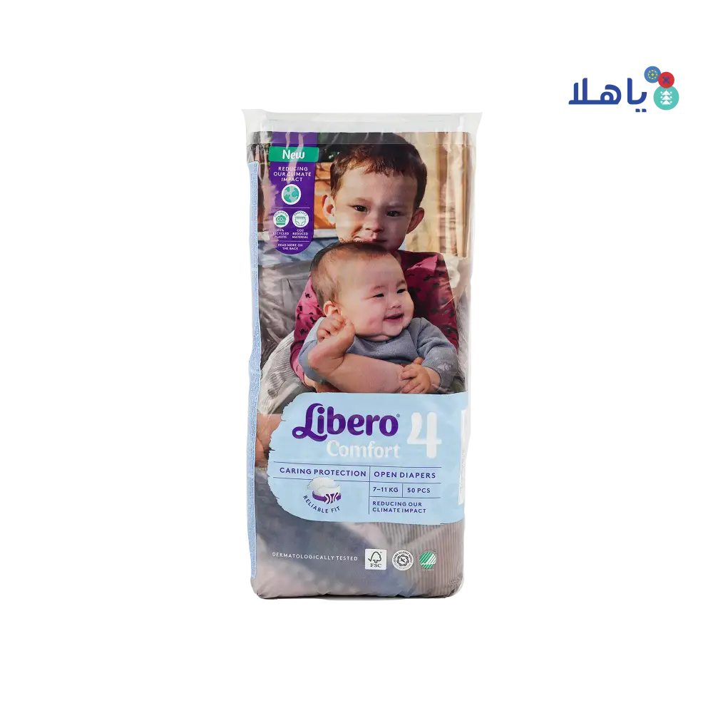 libero - Libero Comfort No.4 (7 - 11Kg) 50Pcs - Pharmazone - 