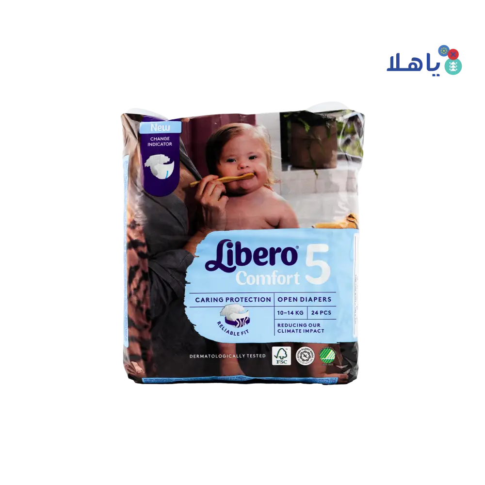 Libero Comfort No.5 (10-14Kg) 24Pcs