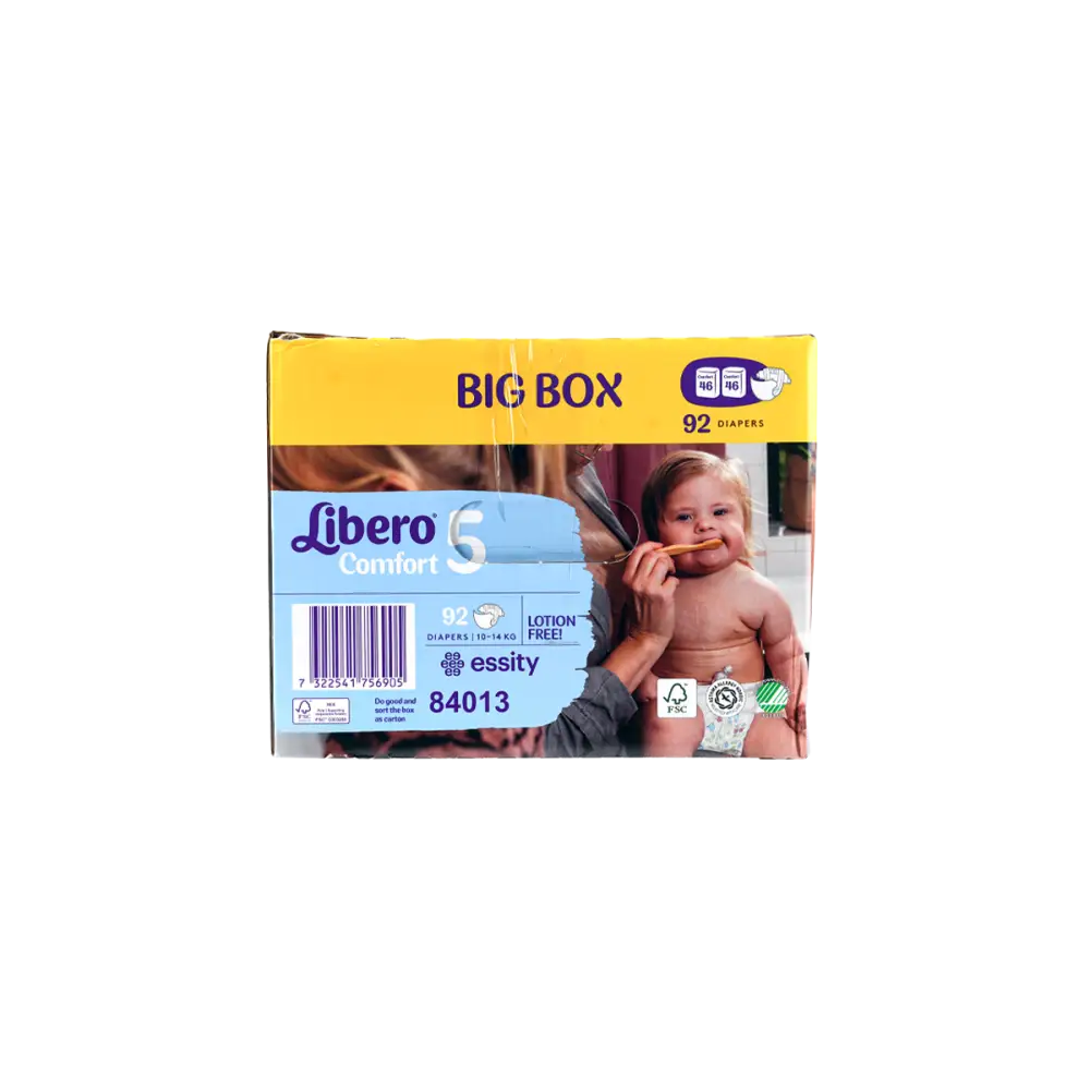 Libero Comfort No.5 (10-14Kg) Box 92Pcs