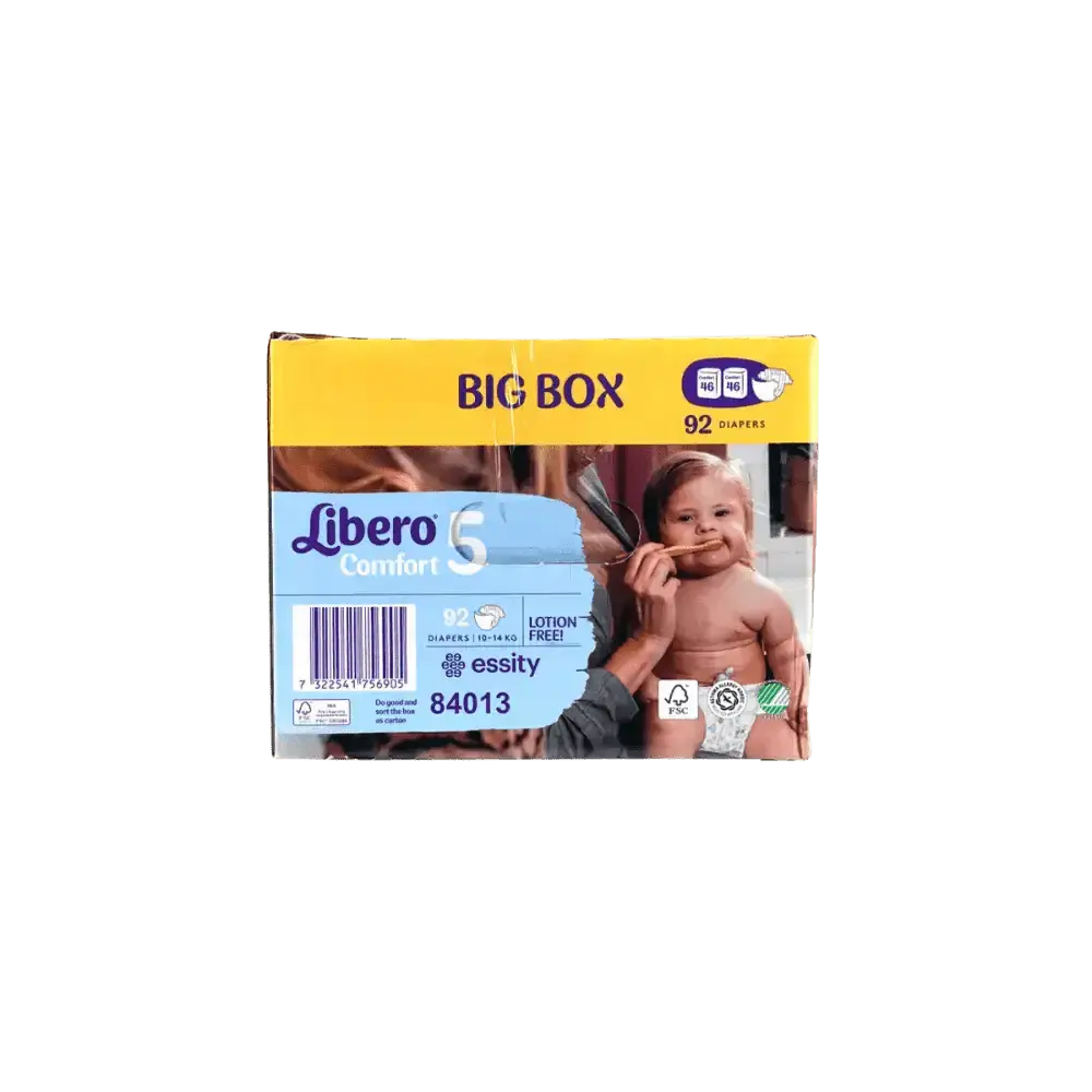 libero - Libero Comfort No.5 (10 - 14Kg) Box 92Pcs - Pharmazone - 