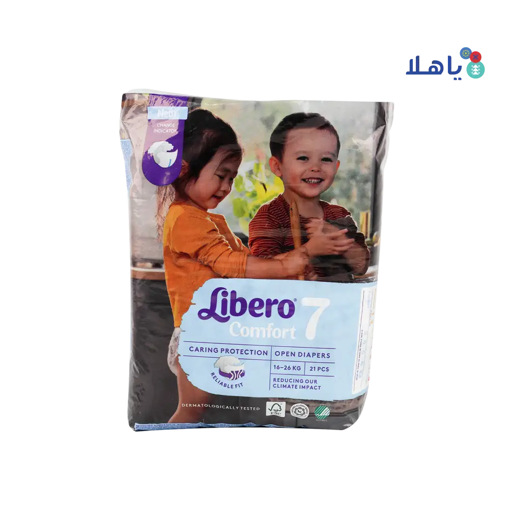 Libero Comfort No.7 (16-26Kg) 21Pcs