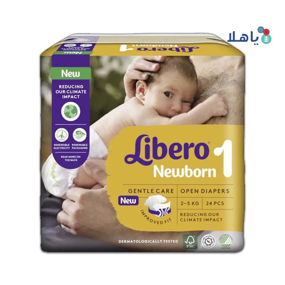 libero - Libero Newborn No.1 (2 - 5Kg) 24Pc - Pharmazone - 