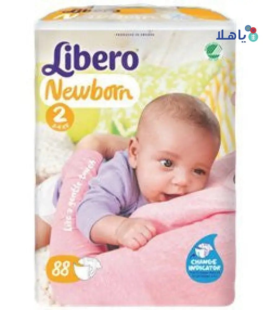 libero - Libero Newborn No.2 (3 - 6Kg) 88Pcs - Pharmazone - 