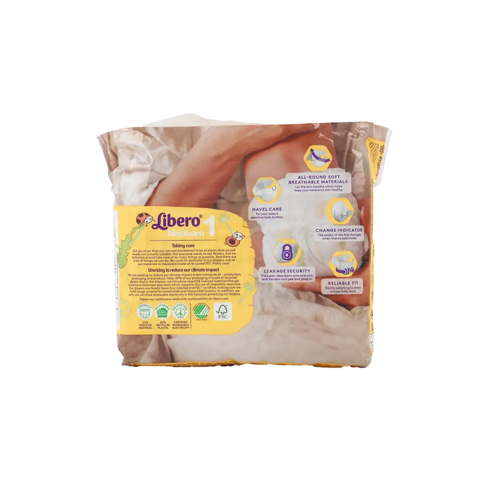 Libero Newborn No.1 (2-5Kg) 24Pc