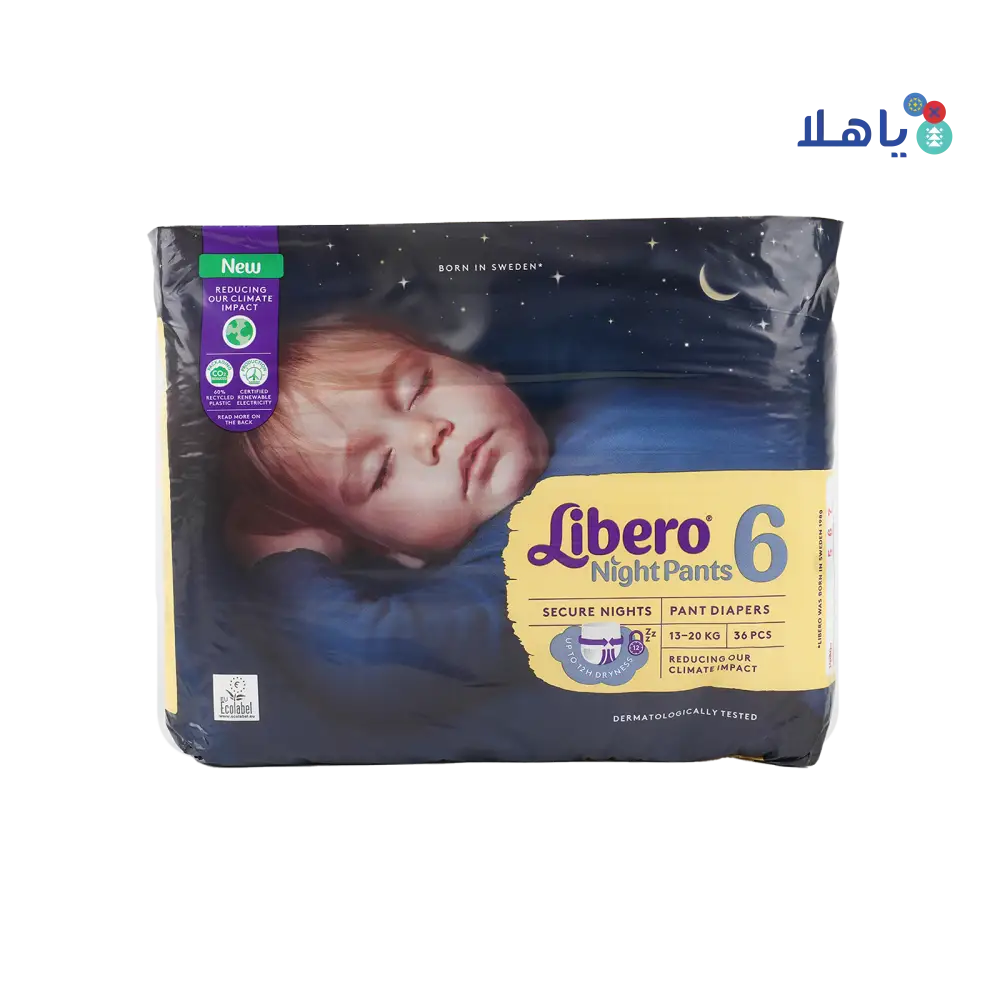 Libero Night Pants No.6 (13-20kg) 36Pcs