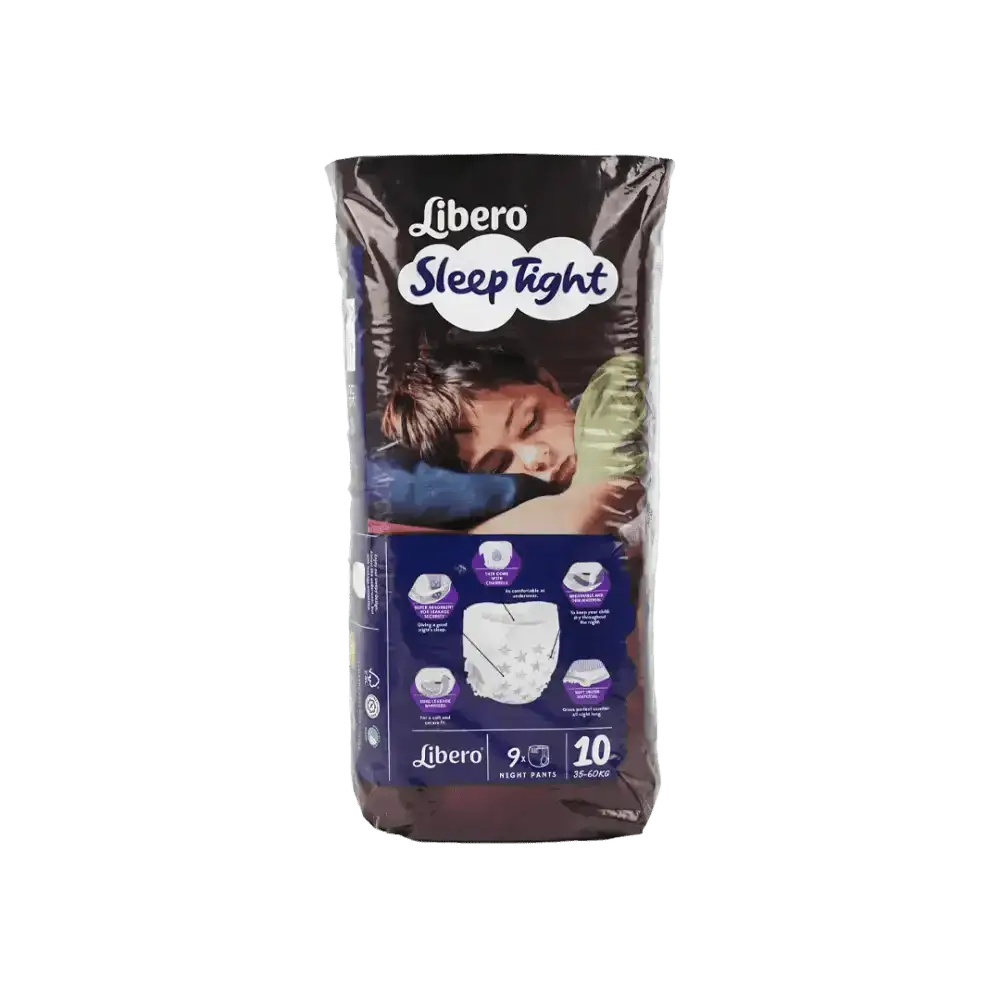 libero - Libero Sleep Tight - 10 (35 - 60kg) 9Pcs - Pharmazone - 