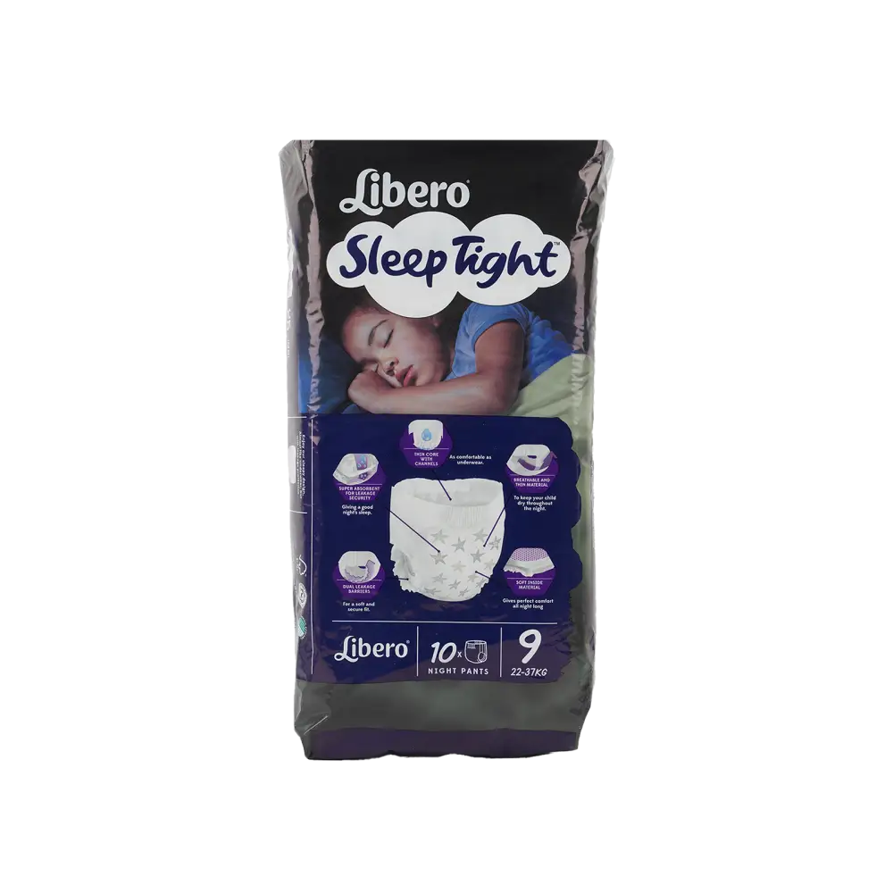 Libero Sleep Tight Pants No.9 (22-37kg) 10Pcs