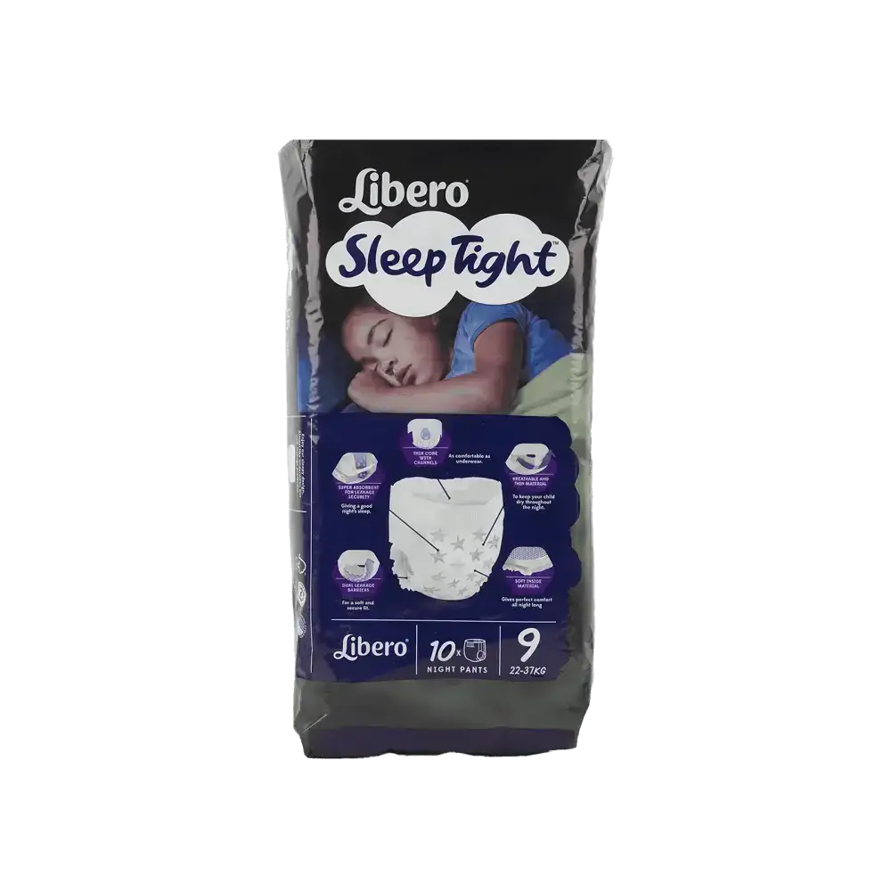 libero - Libero Sleep Tight Pants No.9 (22 - 37kg) 10Pcs - Pharmazone - 