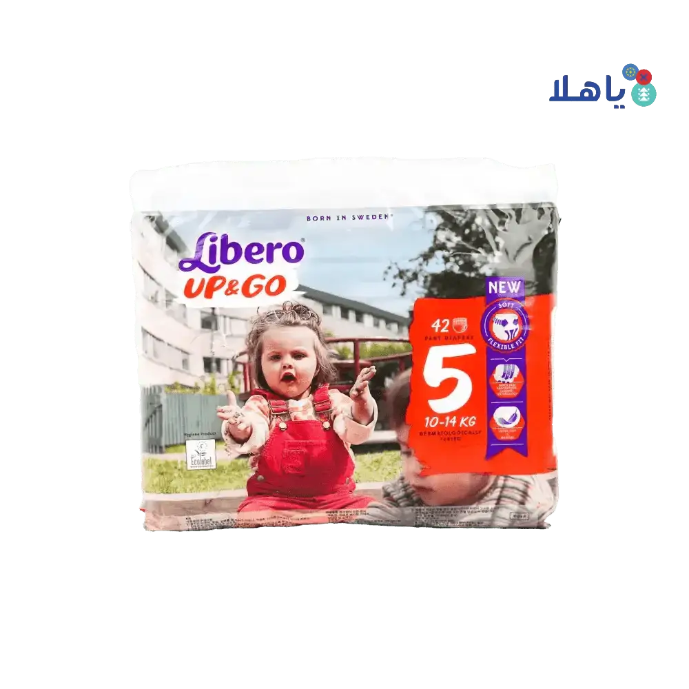 libero - Libero Up&Go Pants No.5 (10 - 14Kg) 42Pcs - Pharmazone - 