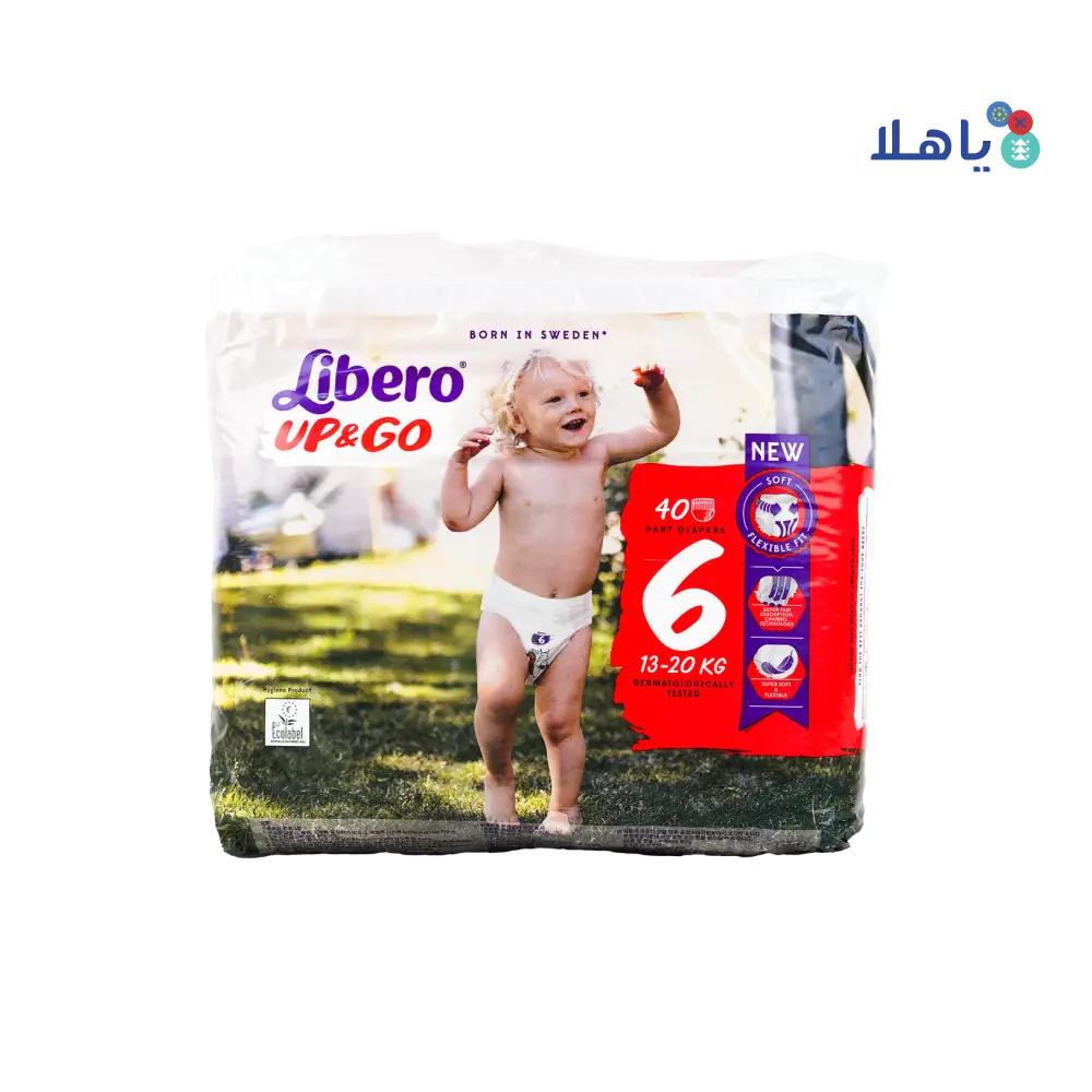 Libero Up&Go Pants No.6 (13-20Kg) 40Pcs