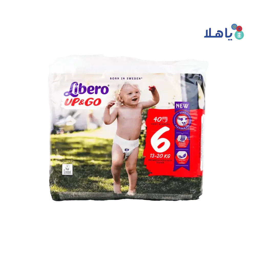 libero - Libero Up&Go Pants No.6 (13 - 20Kg) 40Pcs - Pharmazone - 