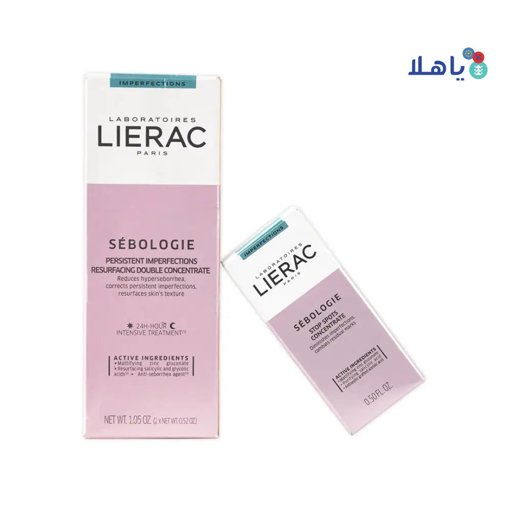 Lierac Sebologic Double Concentrate + Spots Set