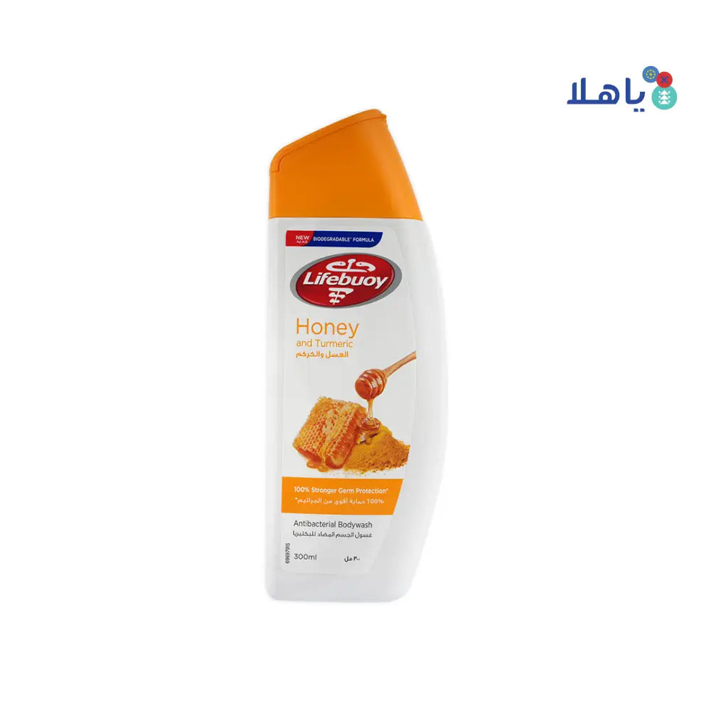 Lifebuoy Antibacterial Bodywash 300ml-Honey & Turmeric