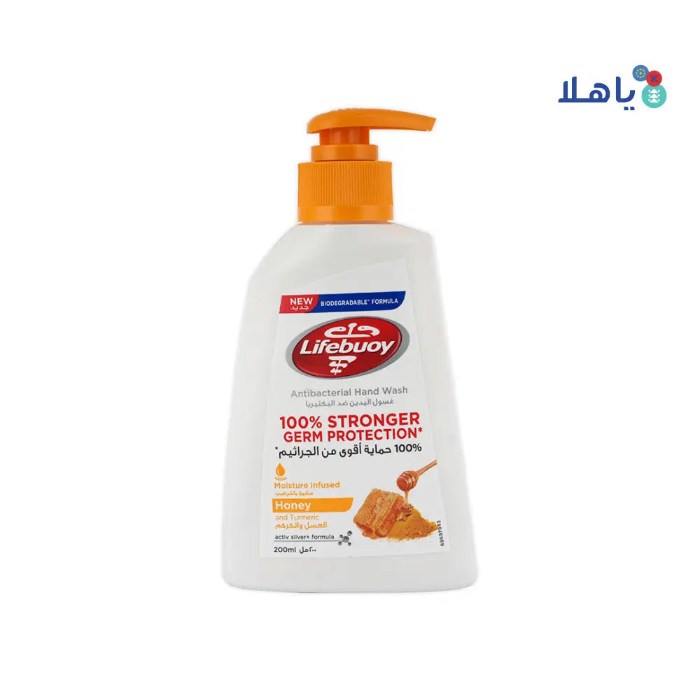 Lifebuoy Hand Wash 200ml-Honey & Turmeric