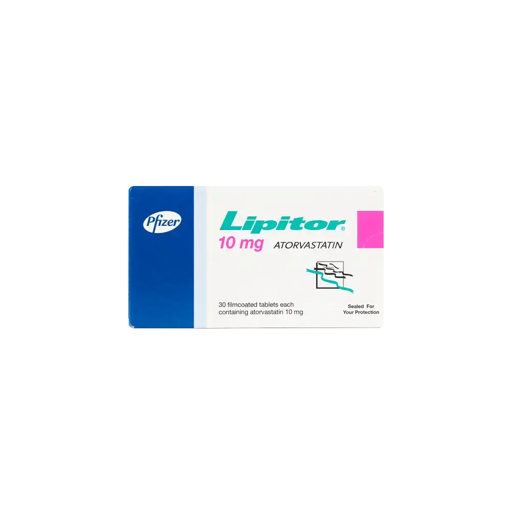 VIATRIS - Lipitor 10Mg 30 Tablets - Pharmazone - 