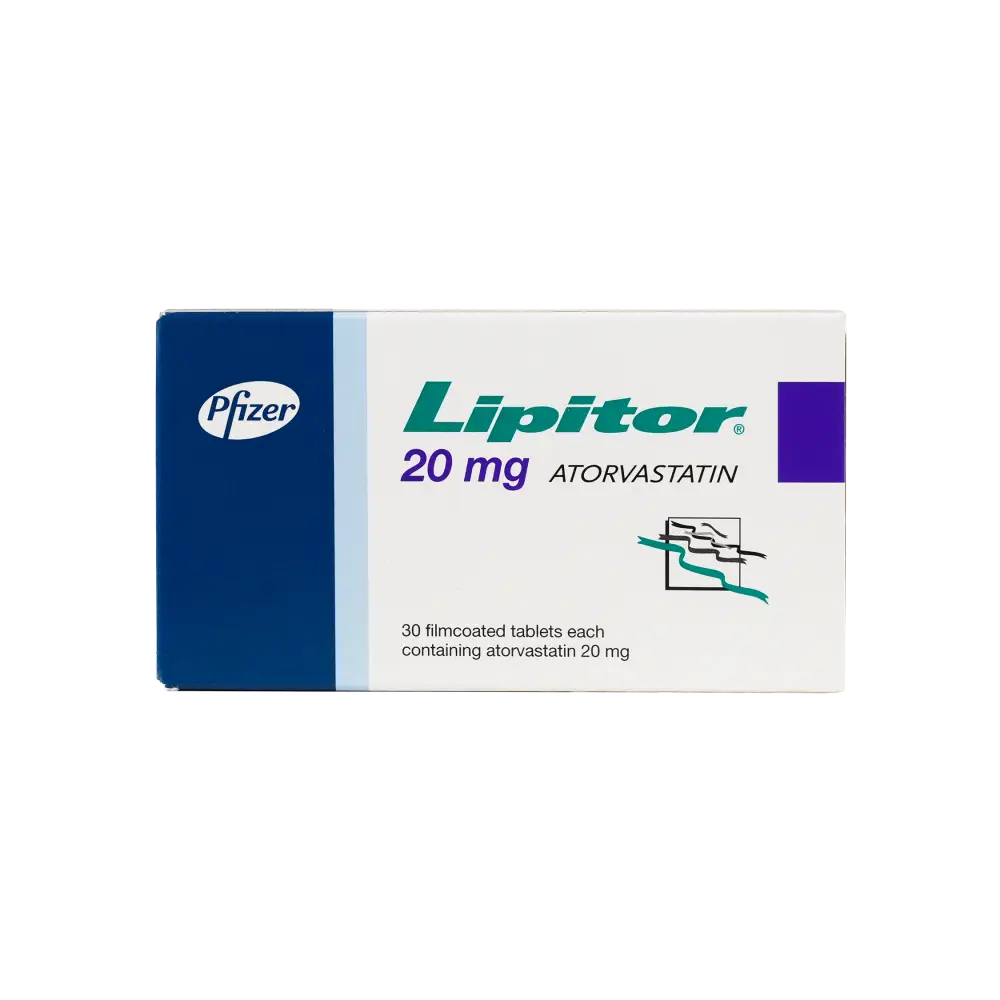 LIPITOR 20MG 30 TABLETS