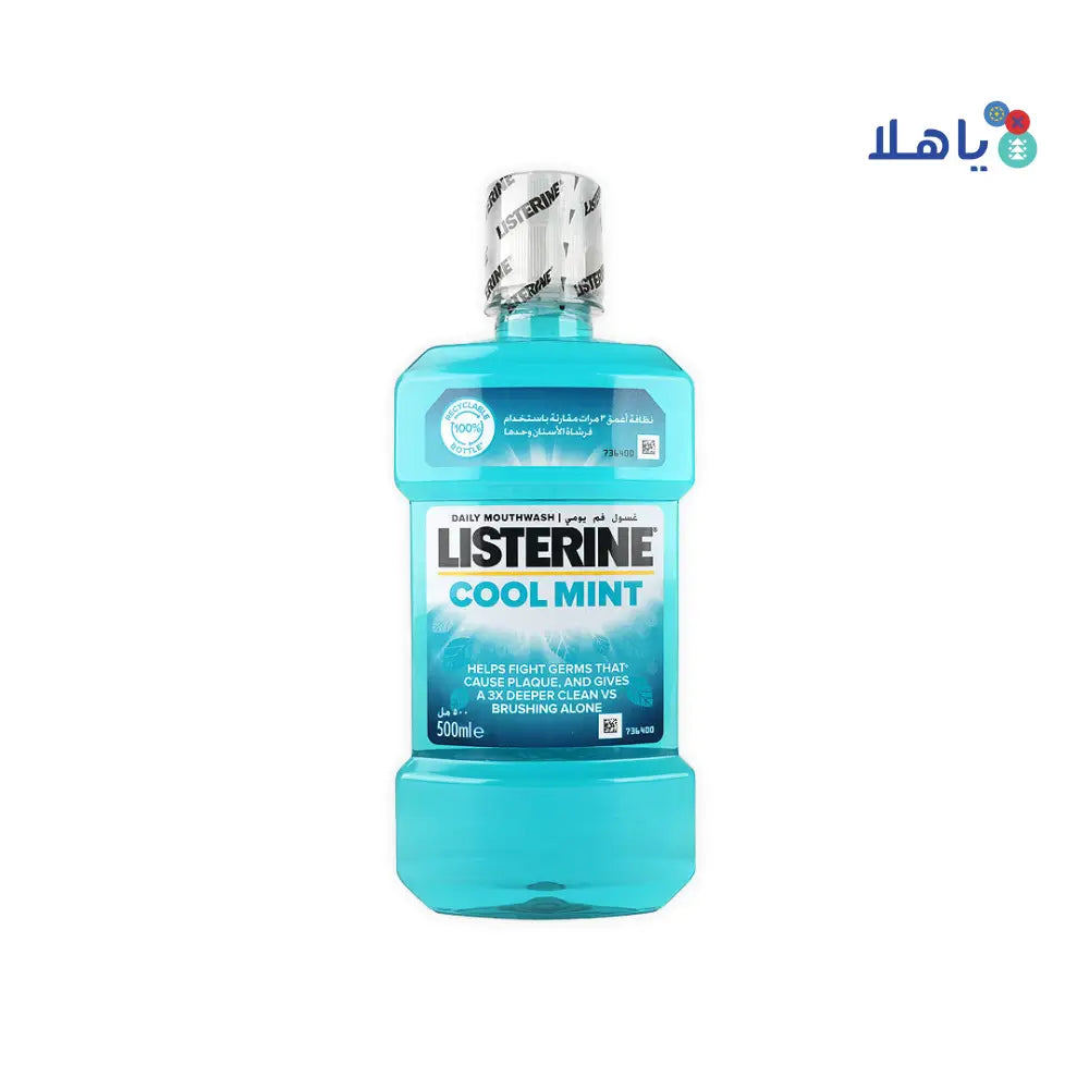 Listerine Cool Mint Mouthwash 500ml