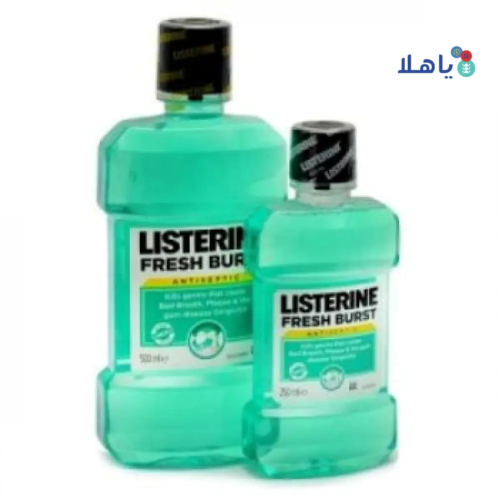 LISTERINE FRESH BURST (500ML+250ML)-OFFER