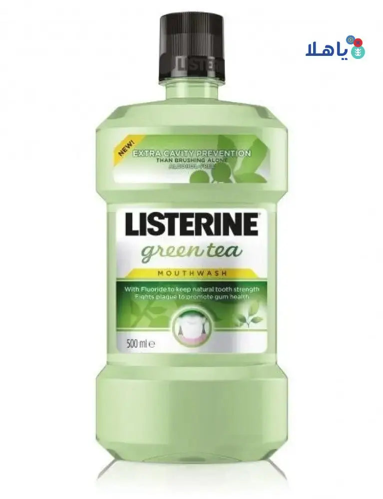 Listerine - Listerine Green Tea Mouthwash 500ml - Pharmazone - 