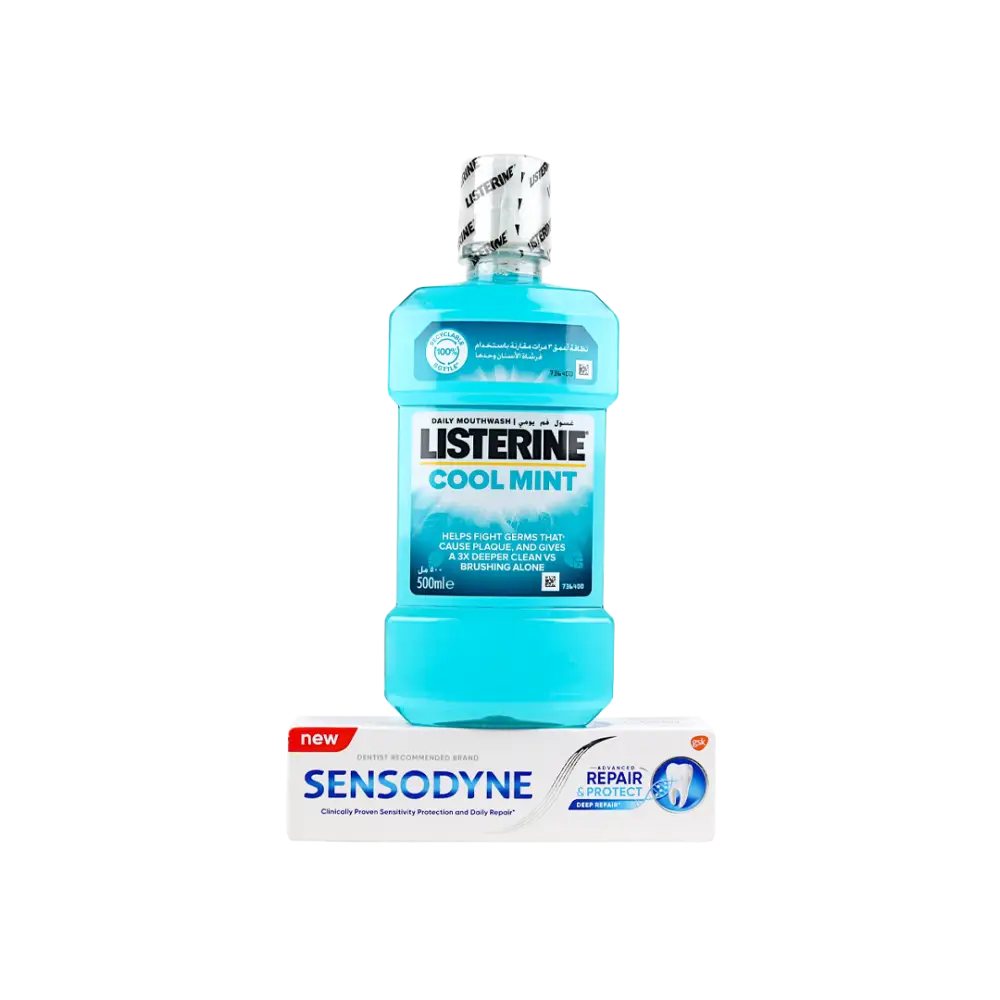 Listerine + Sensodyne Set