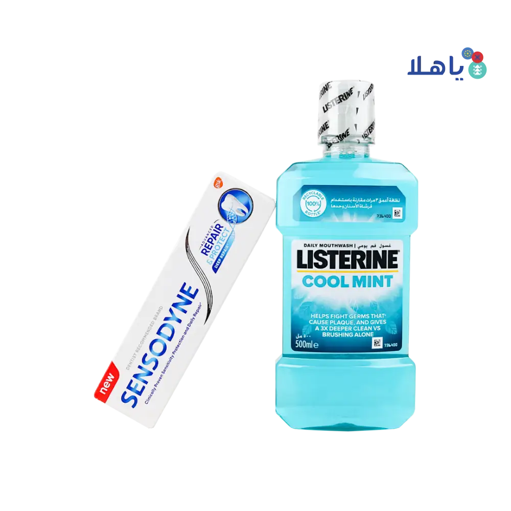 Listerine + Sensodyne Set