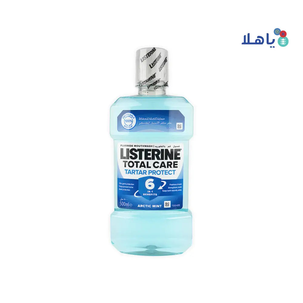 Listerine Total Care Tartar Protect Mouthwash 500ml