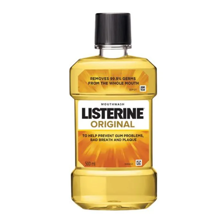 LISTERINE ANTISEPTIC MOUTHWASH 500ML