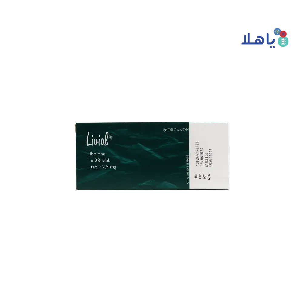 LIVIAL 2.5MG 28 TABLETS