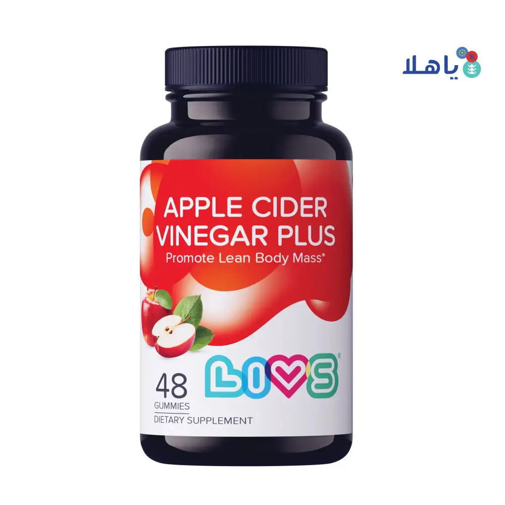 Livs Apple Cider Vinegar Plus 48 Gummies