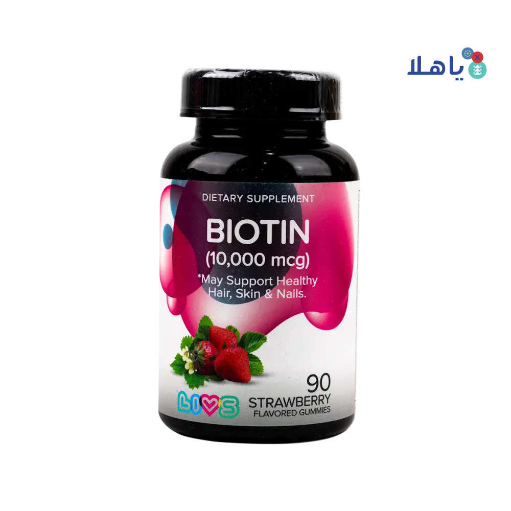 Livs Biotin 10000 Mcg 90 Gummies