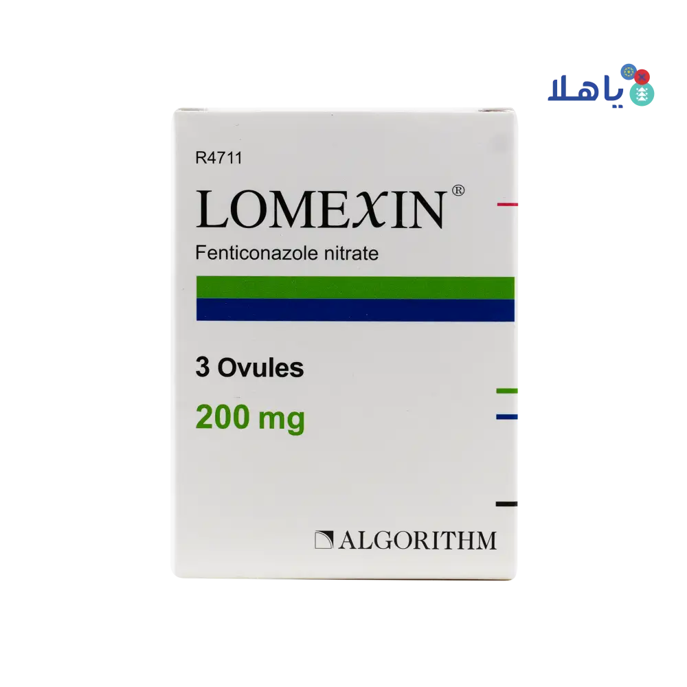 LOMEXIN 200MG 3 OVULES