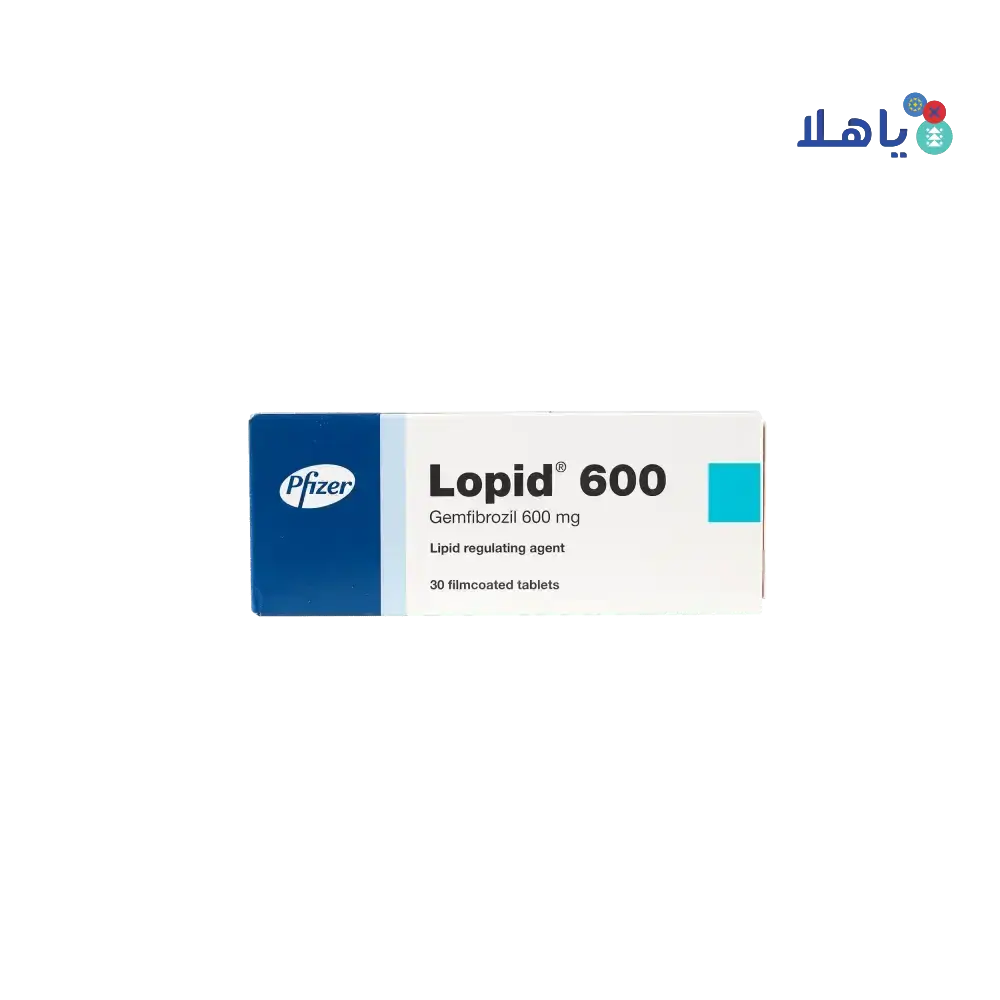 PFIZER - LOPID 600MG 30 TABLETS - Pharmazone - 