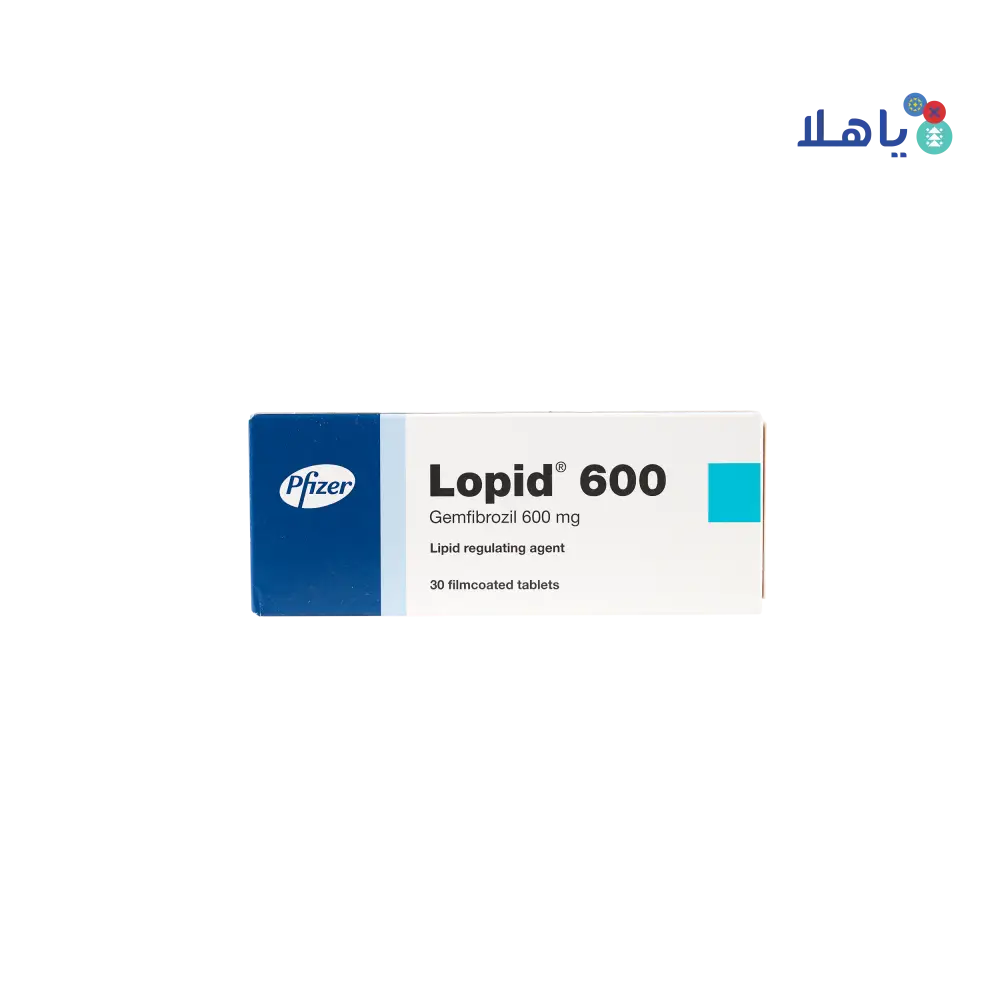 LOPID 600MG 30 TABLETS