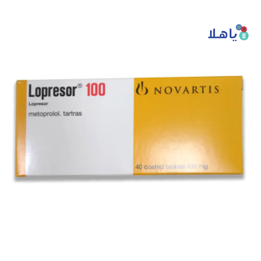 LOPRESOR 100 MG 40 TAB