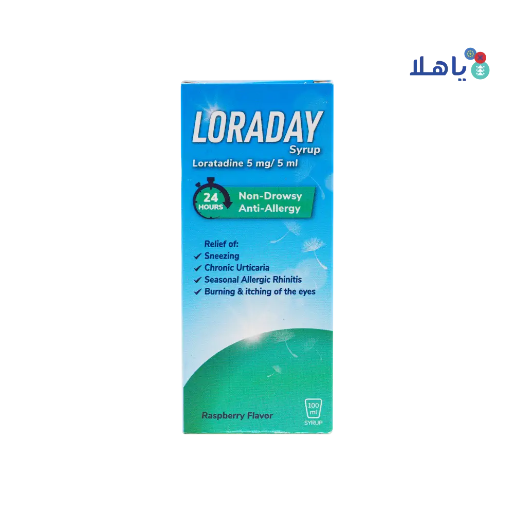 LORADAY 5MG/5ML SYRUP 100ML