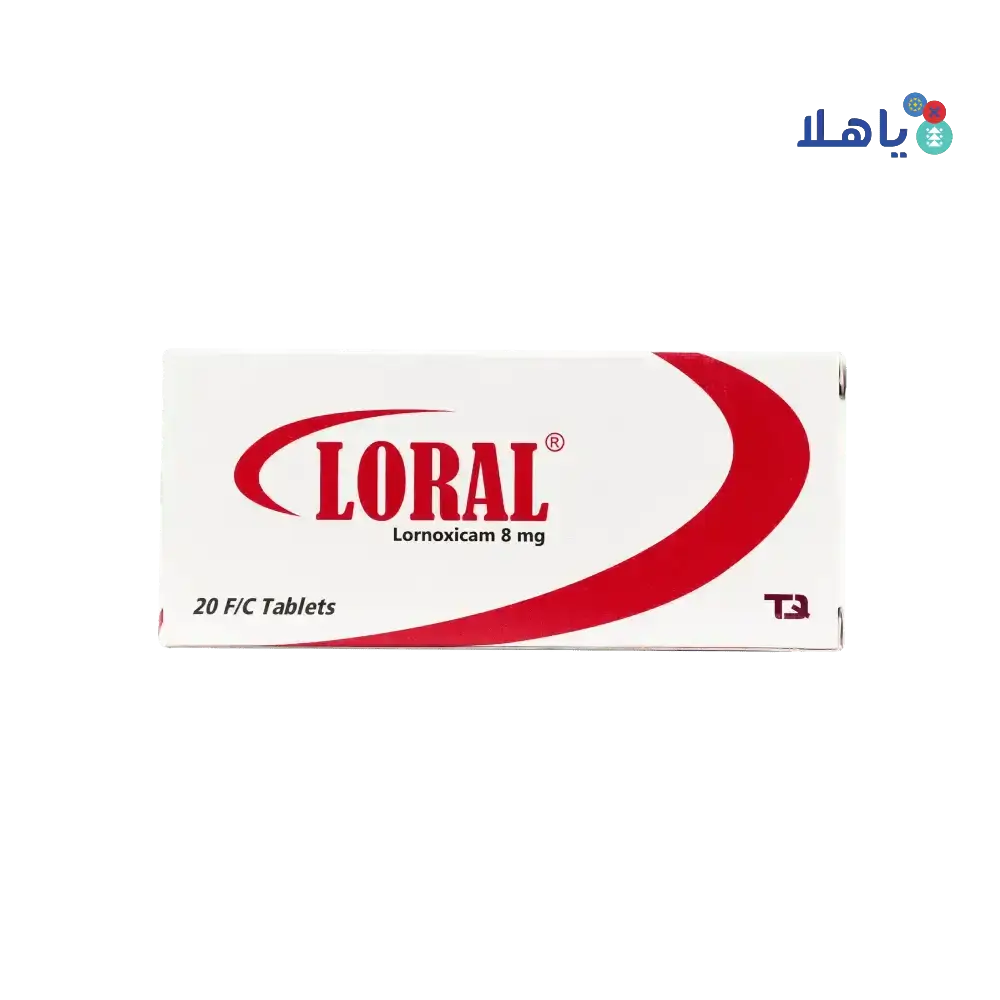 TQ Pharma - Loral 8mg 20 Tablets - Pharmazone - 