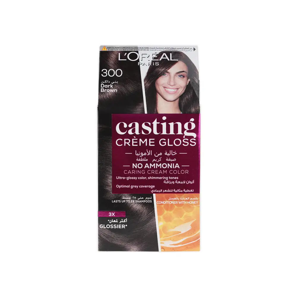 L'oreal Casting Creme Gloss Color 300 - Dark Brown