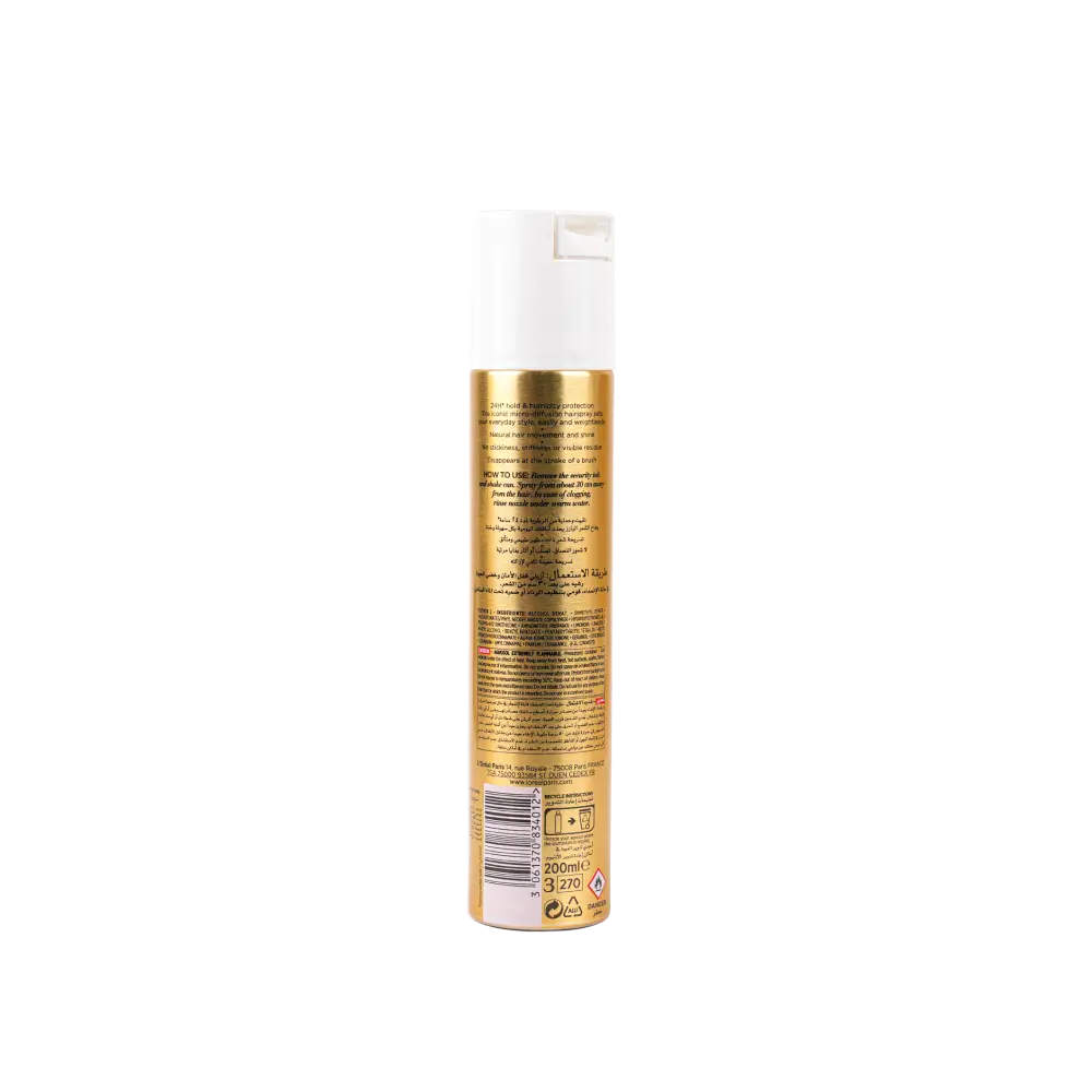 L’oreal Elnett Micro-Diffusion Hairspray 200ml-Normal Hold