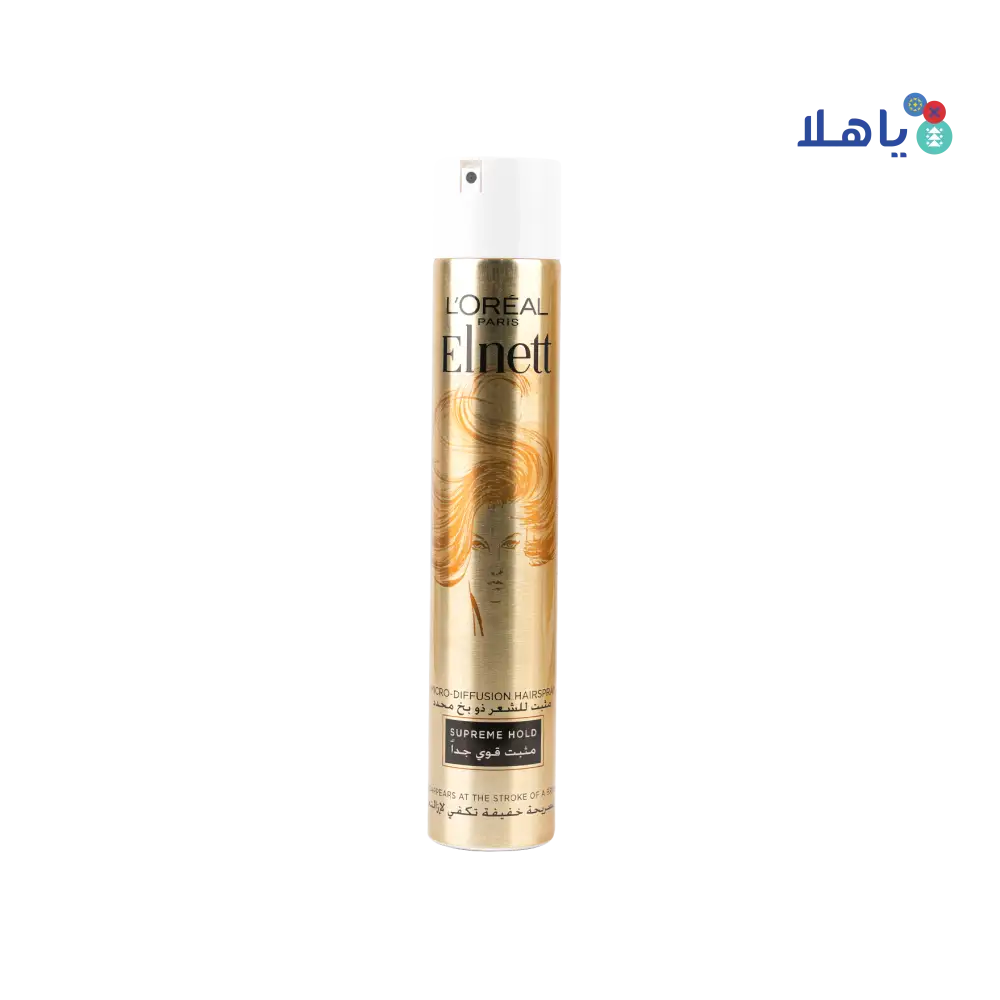 L’oreal Elnett Micro-Diffusion Hairspray 400ml-Supreme Hold