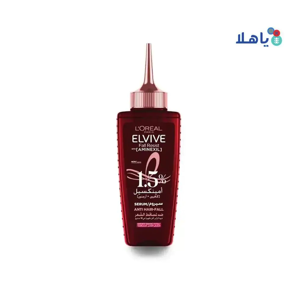 L'OREAL - L'oreal Elvive Fall Resist Anti Hair - Fall Serum 102ml - Pharmazone - 