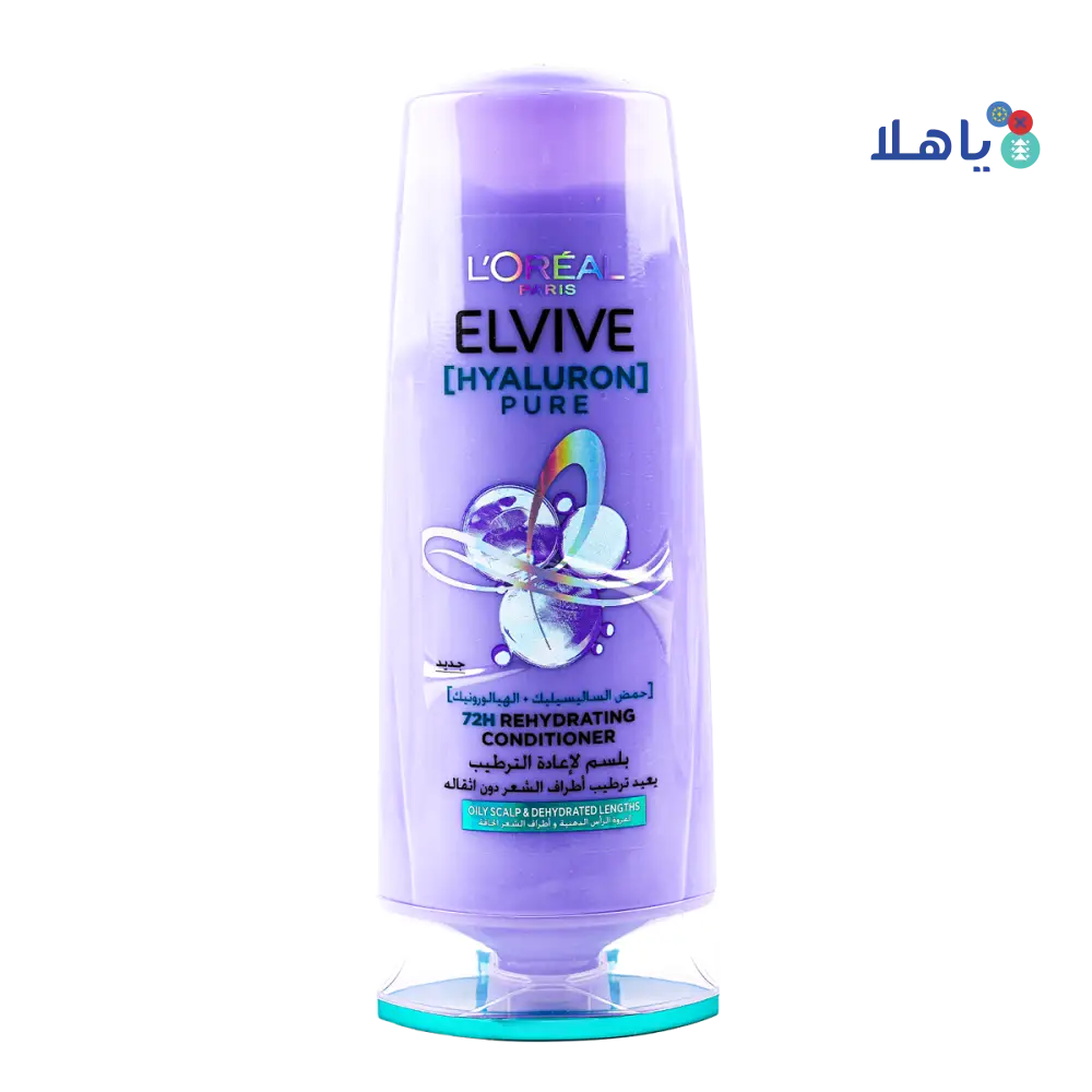 L'oreal Elvive Hyaluron Pure 72H Conditioner 360ml