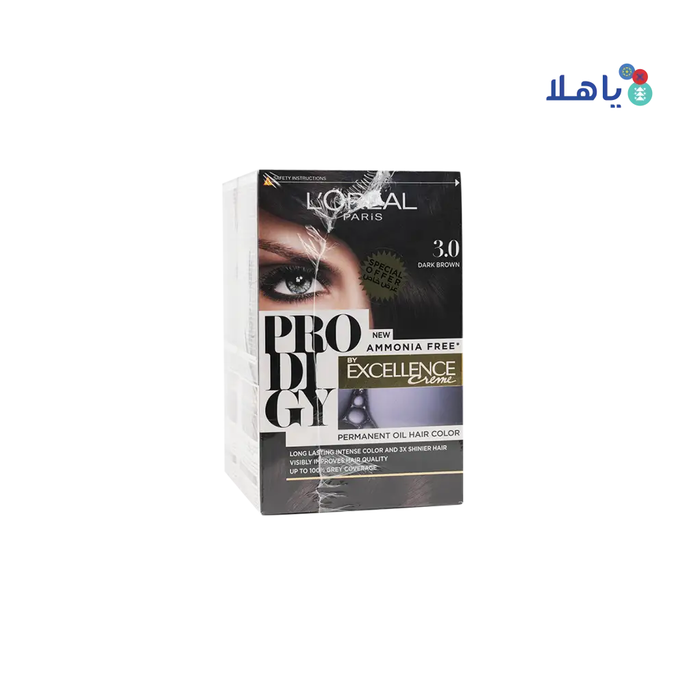 L'oreal Excellence Creme Permanent Color-3.0DarkBrown25%Off