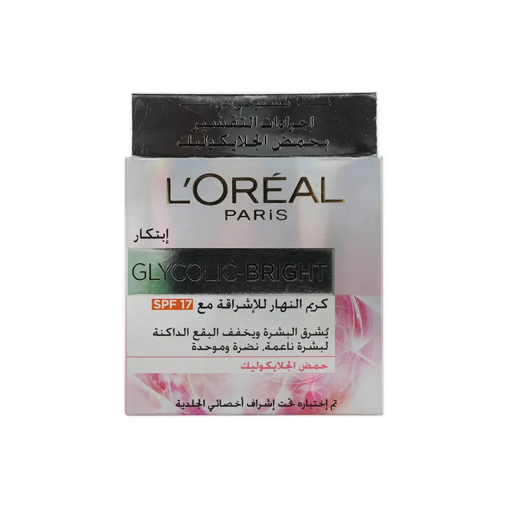 L'oreal Glycolic-Bright Glowing Cream Spf 17 50ml - Day